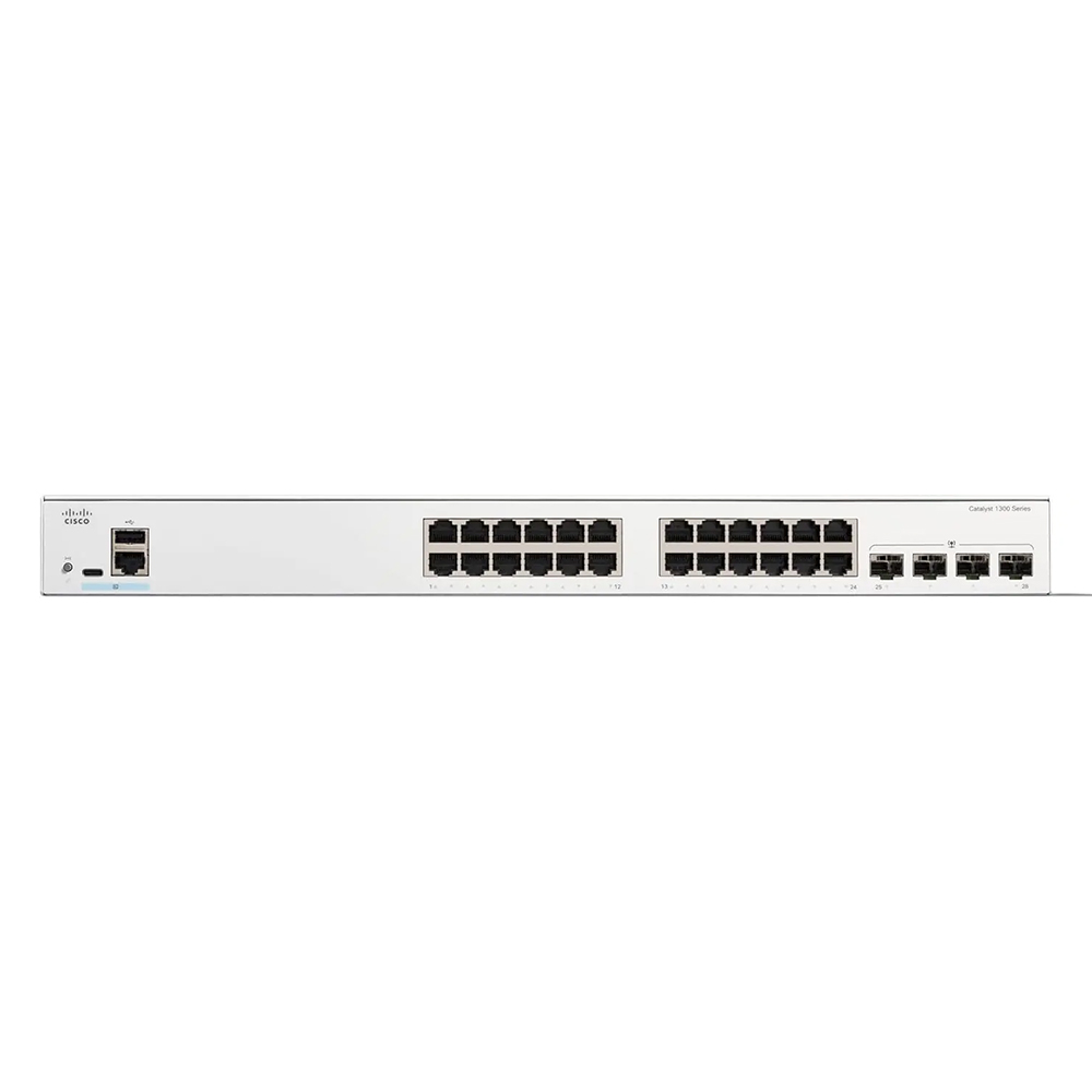 سوئیچ 24 پورت FULL-POE-1000 سیسکو C1300-24FP-4G