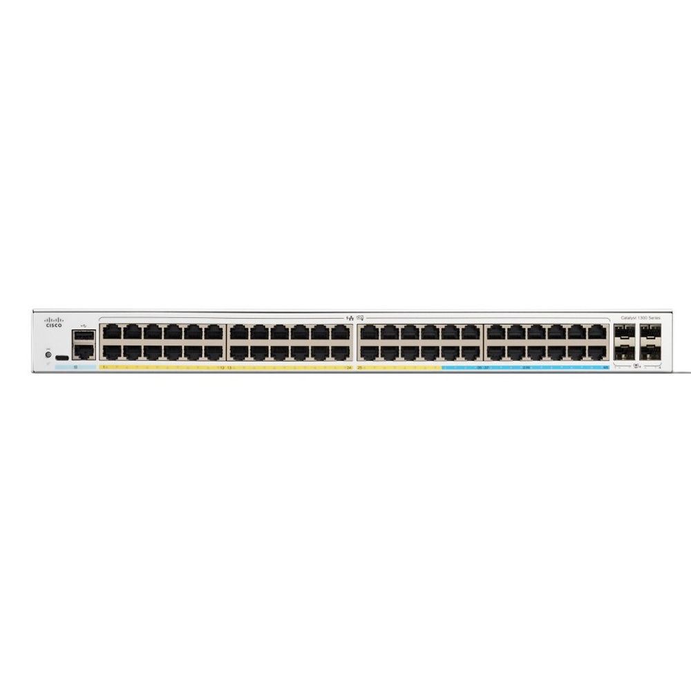 سوئیچ 48 پورت POE-1000 سیسکو C1300-48P-4G