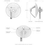 رادیو وایرلس Airfiber 60 Longe-range