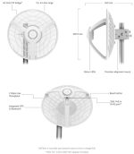 رادیو وایرلس Ubiquiti Airfiber 60 Long-range