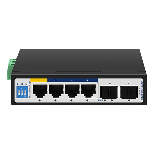 سوئیچ PoE صنعتی اچ ار یو ای (HRUI) HR500-AXG-42S
