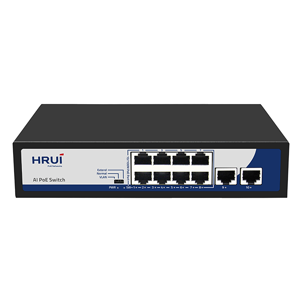 سوئیچ شبکه PoE اچ ار یو ای (HRUI) HR900-AF-82N
