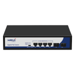 سوئیچ شبکه 4 پورت PoE اچ ار یو ای (HRUI) HR901-FG 42NS-120