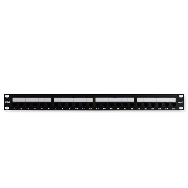 پچ پنل لگراند (Legrand) 24 پورت CAT6A UTP