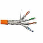 کابل شبکه نگزنس 500 متری CAT6A SFTP LSZH