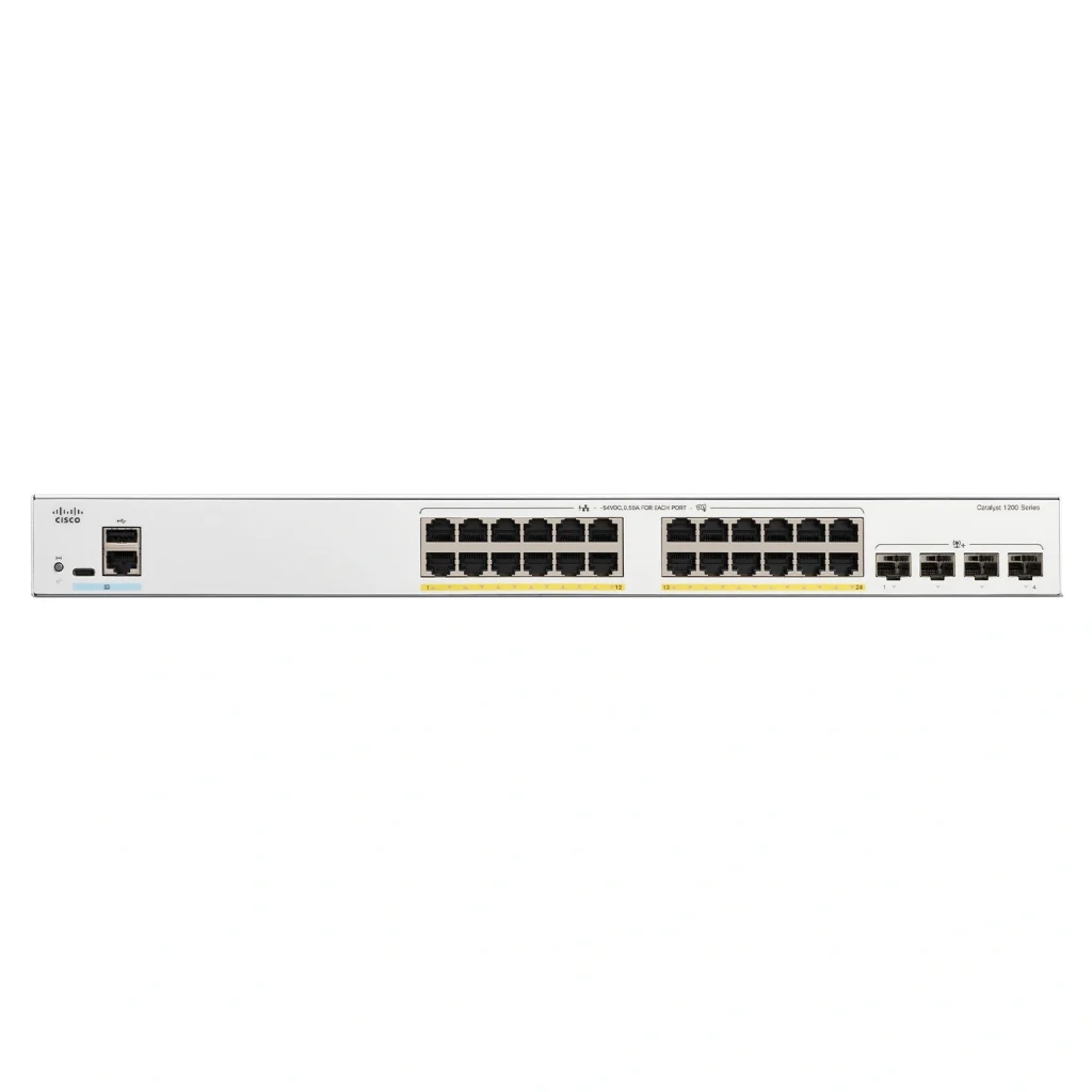 سوئیچ 24 پورت سیسکو Cisco Catalyst C1200-24FP-4X